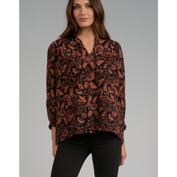 NWT Elan Autumn Sleeve top - Picture 1 of 4